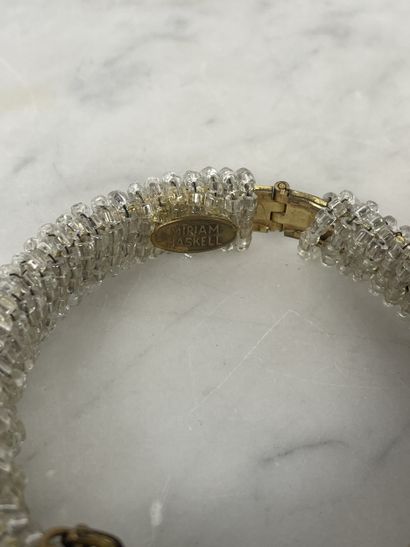 Ensemble de bijoux fantaisie signés : paires...