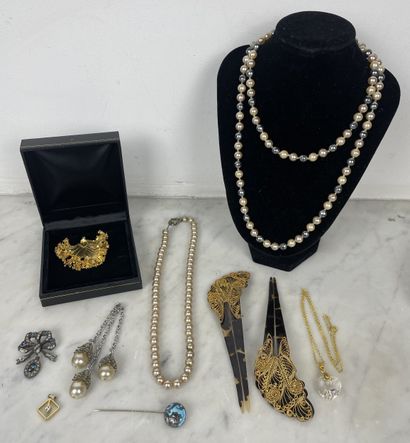 Set of costume jewelry (second half of the...