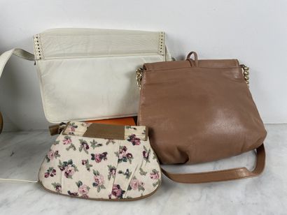 Ensemble de 7 sacs à main/épaule, vers 1970...