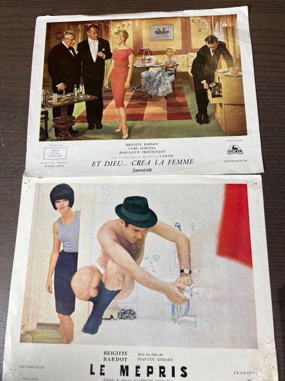Set of Brigitte Bardot cinema promotional...