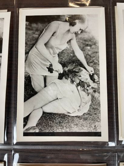 Erotic vintage set Photographs (circa 1930...
