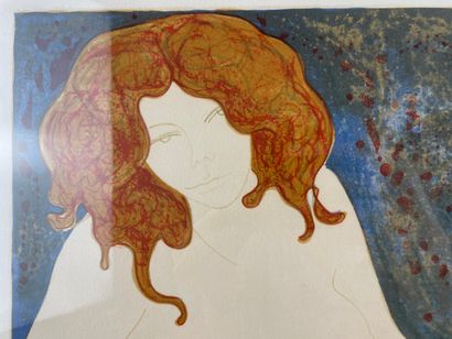 Alain Bonnefoit (né en 1937) - Lithographie...