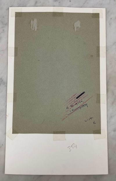Libération Set of 6 original watercolors...
