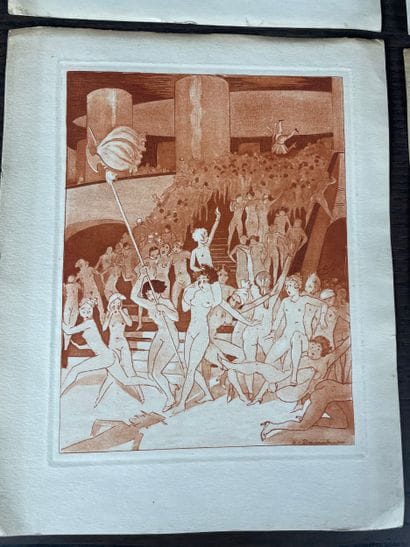 Jacques Touchet (1887 - 1949) The Adventures...