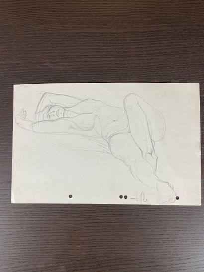 Roger Coppe (1928-2012) Set of three sketches...