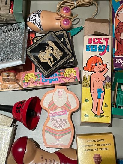 Large lot of erotic toys and gadgets
Set...