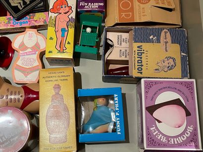 Large lot of erotic toys and gadgets
Set...