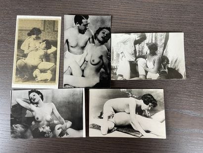 Erotic antique set Photographs (circa 1920...