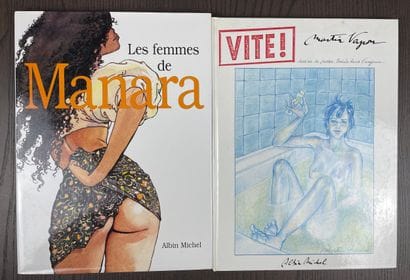 Set of erotic comics XX century
Lot including...