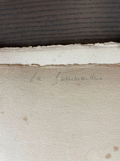 Adolphe Willette Les Sept Péchés capitaux,...