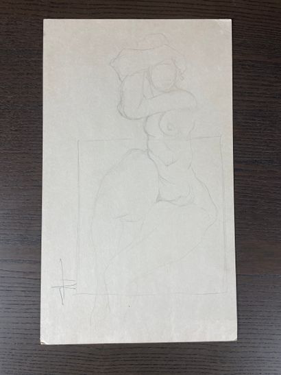 Roger Coppe (1928-2012) Set of three sketches...