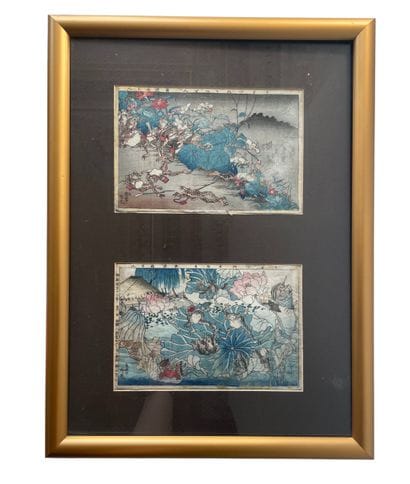 School of Kawanabe Kyosai (1831 1889)
Two...