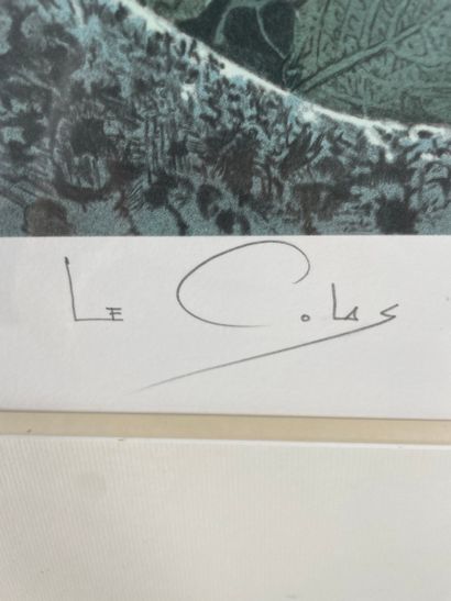 Pierre Le Colas (XXème siècle) - La Dame...