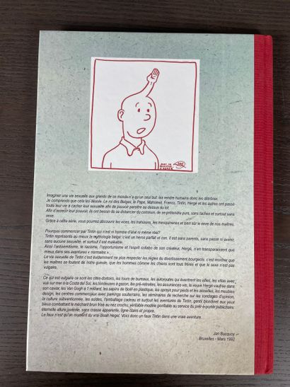 JAN BUCQUOY La vie sexuelle de Tintin, satirical...