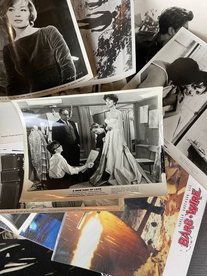 Large lot of cinema photographs
Set of black...