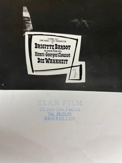 Set of Brigitte Bardot cinema promotional...