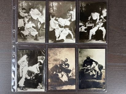Antique Erotic Suite Photographs (circa 1900)
Set...