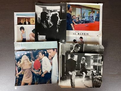 Set of Brigitte Bardot cinema promotional...