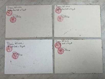 Patba 58 Set of four erotic drawings, 2018

Set...
