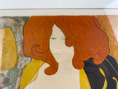 Alain Bonnefoit (né en 1937) - Lithographie...
