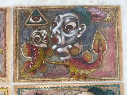 Patba 58 Set of four erotic drawings, 2018

Set...