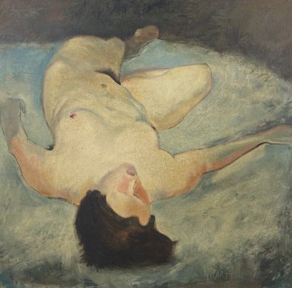 Marttin Reclining Woman Painting, reclining...