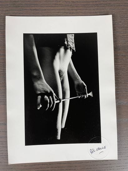 Del Valle, photographie érotique en noir...