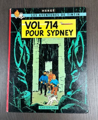 Hergé - Flight 714 to Sydney - Belgian edition...