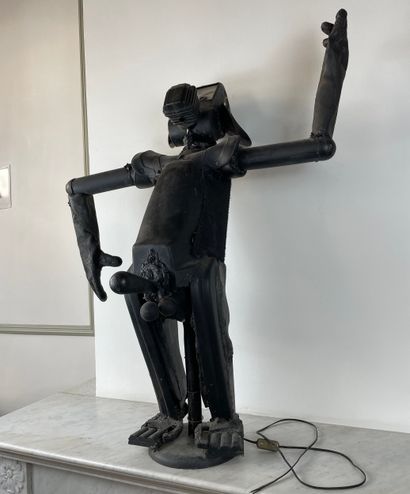 The Robot - Sculpture Art Brut - Unidentified...
