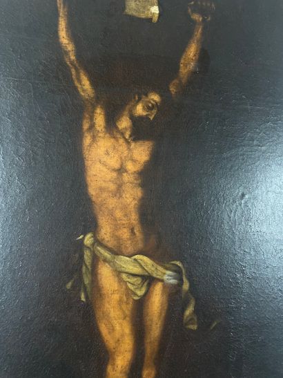 European school - Crucifixion - XVIII century...