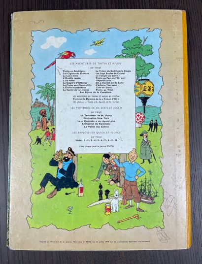 Hergé - Le Trésor de Rackham le Rouge - Edition...