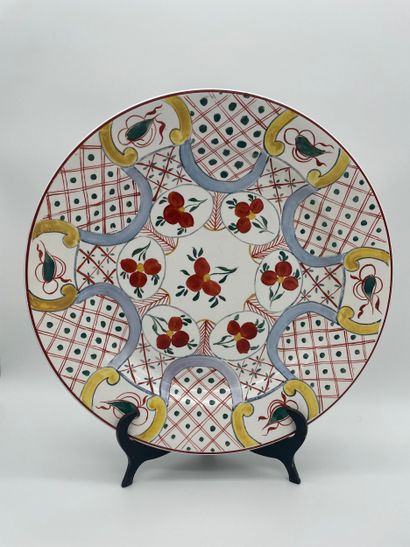 Trois pièces de céramique décorative - Nippon,...