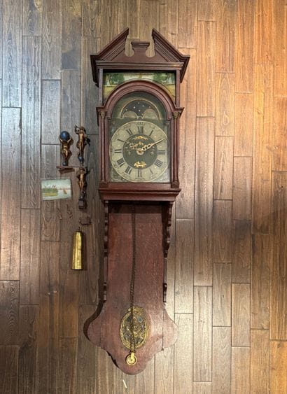 Frisian staartklok wall clock (19th century)...