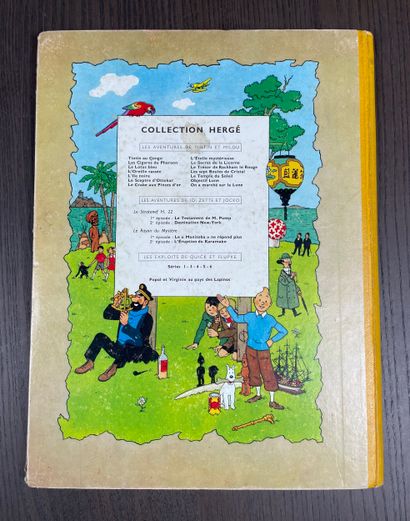 Hergé - Cigars of the Pharaoh - First color...
