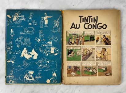 Hergé - Tintin - Ensemble de 6 albums : Editions...