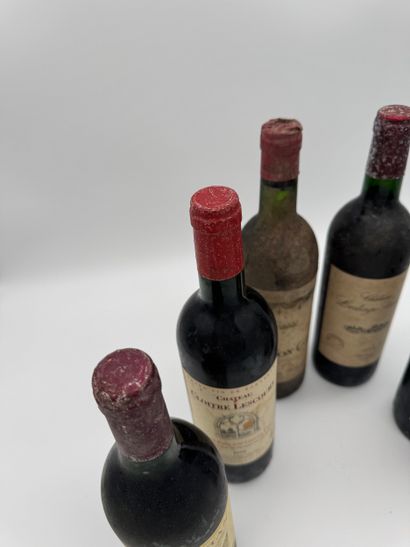 Lot de vins de Bordeaux
Comprenant : Château...