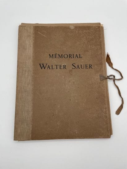 Walter Sauer (1889-1927) - Memorial

Brussels,...