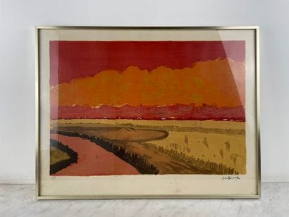 Rik Slabbinck (1914-1991) - Original lithograph...