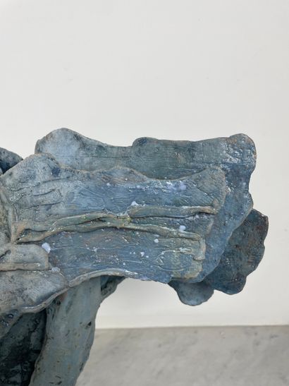 Unidentified ceramist - Large organic sculpture...