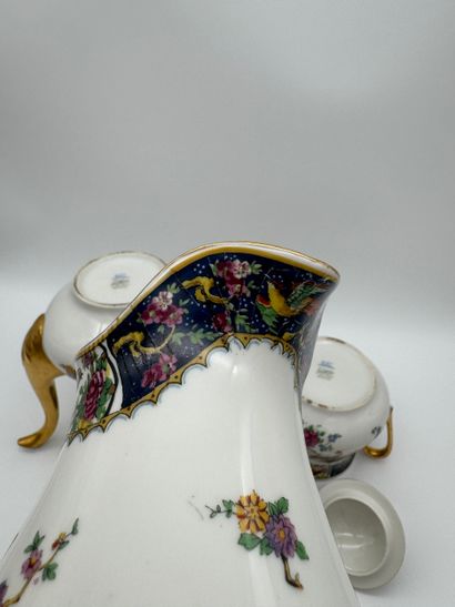 Service à café en porcelaine - M.F. Limoges...
