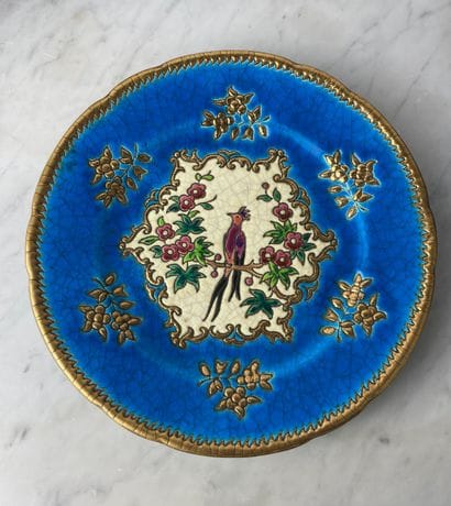 Emaux de Longwy - Decorative glazed earthenware...