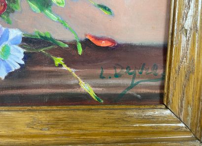 Lot of five works with floral and decorative...