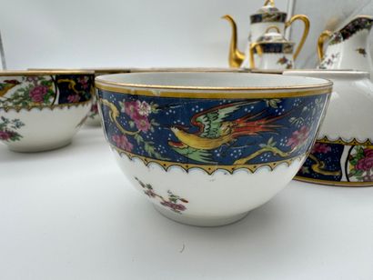 Service à café en porcelaine - M.F. Limoges...