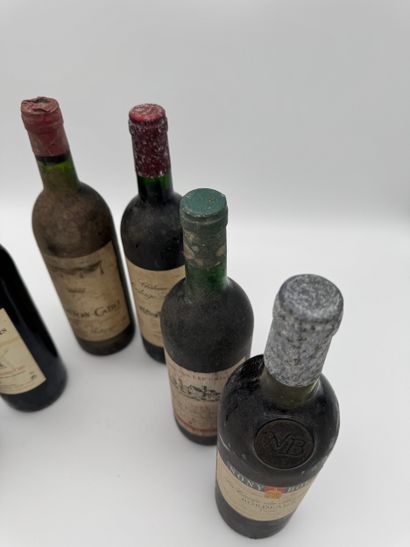 Lot de vins de Bordeaux
Comprenant : Château...