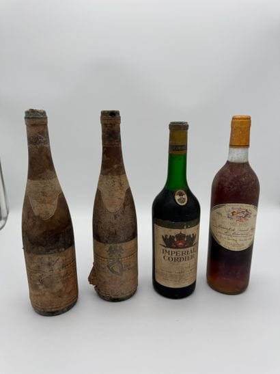 Lot de vins divers
Muscat de Saint-Jean-de-Minervois...