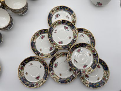 Service à café en porcelaine - M.F. Limoges...