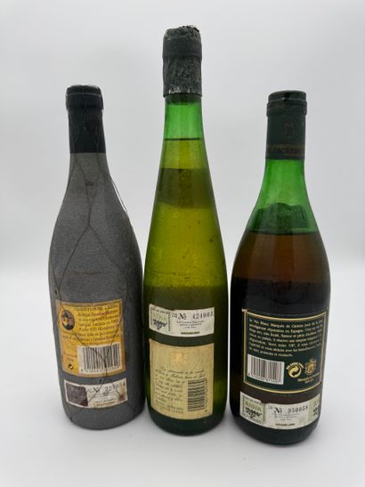 Lot de vins d’Espagne et divers
Comprenant...