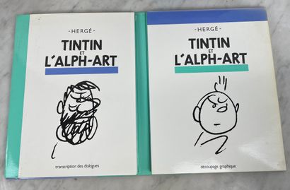 Hergé - Tintin et l’Alph-Art - 1986
Album...