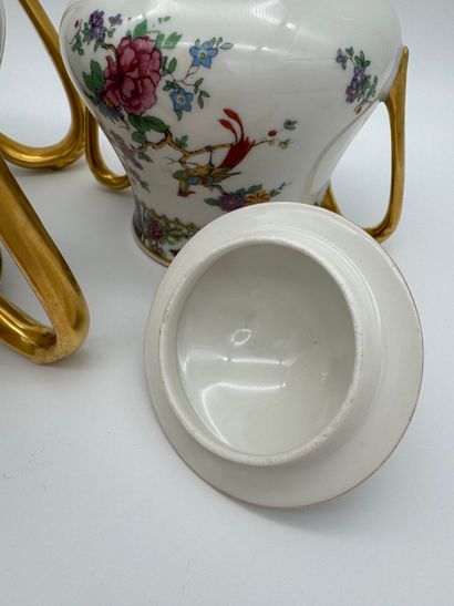 Service à café en porcelaine - M.F. Limoges...