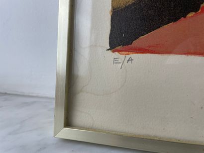 Rik Slabbinck (1914-1991) - Original lithograph...
